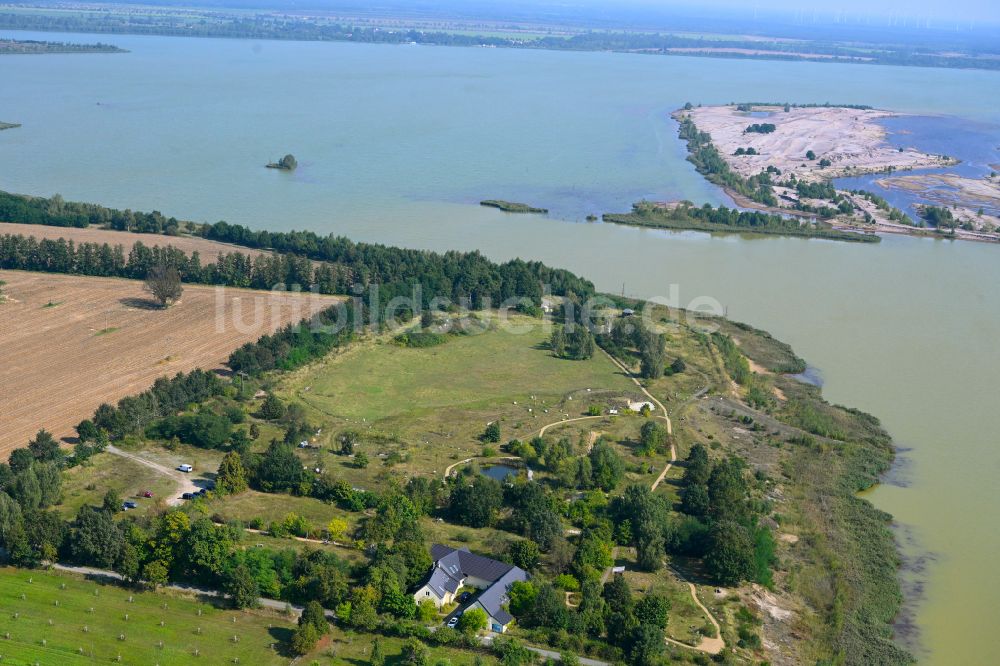 Luftbild Görlsdorf - Parkanlage Natur-Erlebniszentrum Wanninchen in Görlsdorf im Bundesland Brandenburg, Deutschland