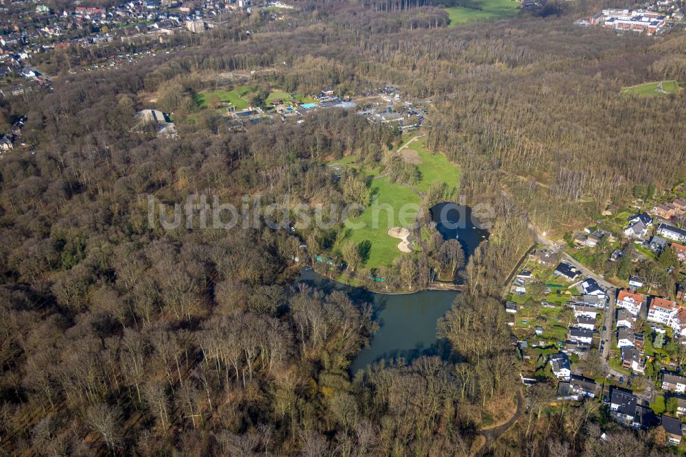 Luftbild Oberhausen - Parkanlage Revierpark Vonderort in Oberhausen im Bundesland Nordrhein-Westfalen, Deutschland