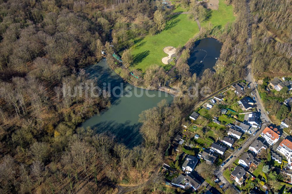 Oberhausen von oben - Parkanlage Revierpark Vonderort in Oberhausen im Bundesland Nordrhein-Westfalen, Deutschland