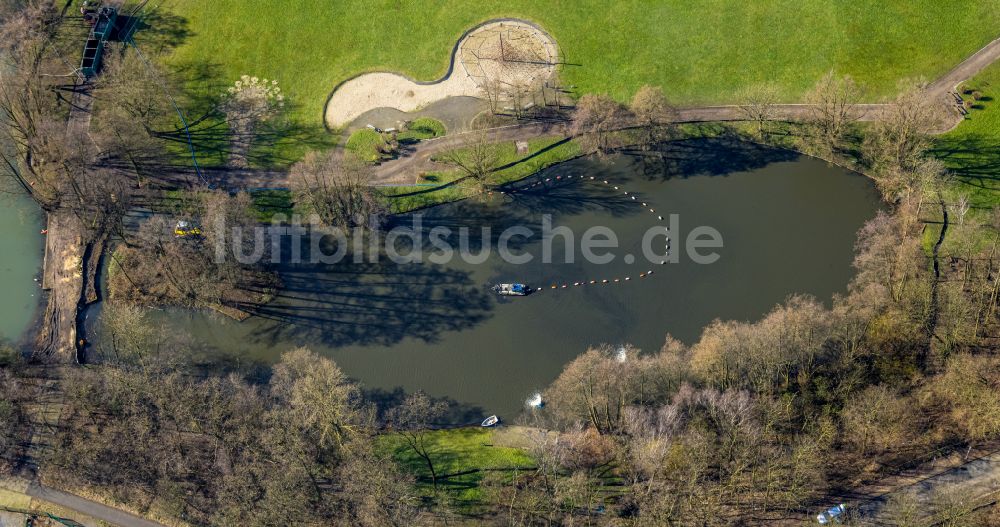 Oberhausen aus der Vogelperspektive: Parkanlage Revierpark Vonderort in Oberhausen im Bundesland Nordrhein-Westfalen, Deutschland