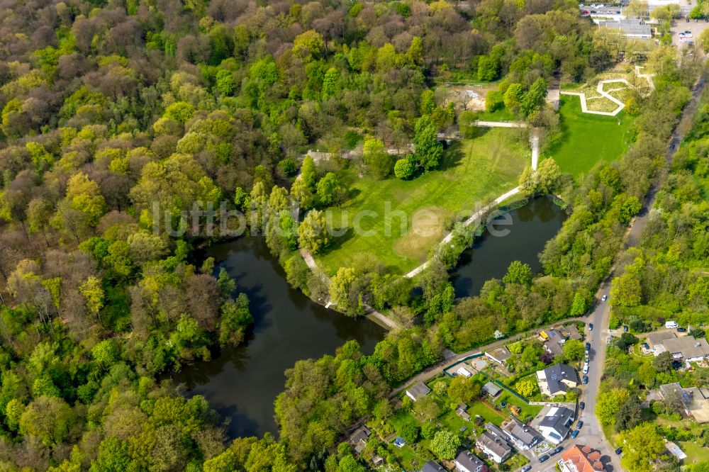 Oberhausen von oben - Parkanlage Revierpark Vonderort in Oberhausen im Bundesland Nordrhein-Westfalen, Deutschland