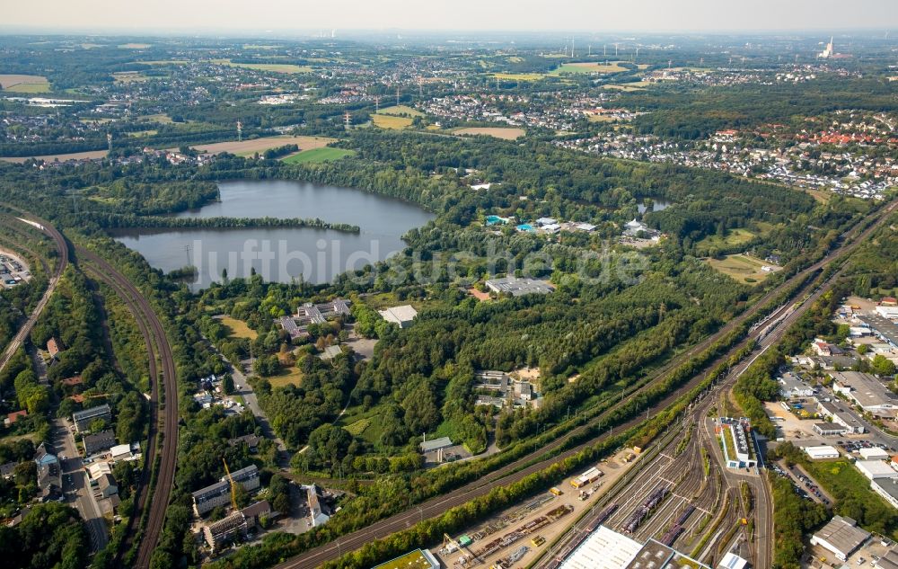 Luftbild Dortmund - Parkanlage Revierpark Wischlingen in Dortmund im Bundesland Nordrhein-Westfalen