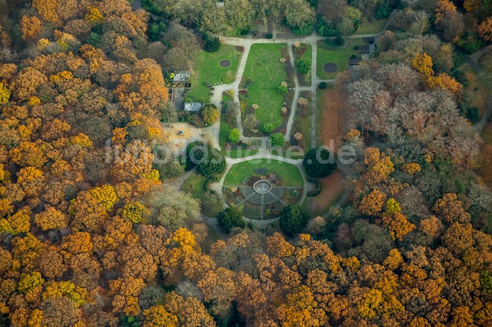 Duisburg Aus Der Vogelperspektive Parkanlage Und Spielplatz Mit Sandflachen Im Ortsteil Hamborn In Duisburg Im Bundesland