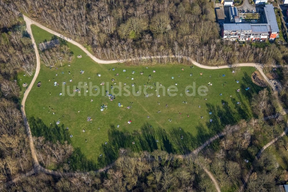 Luftbild Dortmund - Parkanlage Tremoniapark in Dortmund im Bundesland Nordrhein-Westfalen, Deutschland