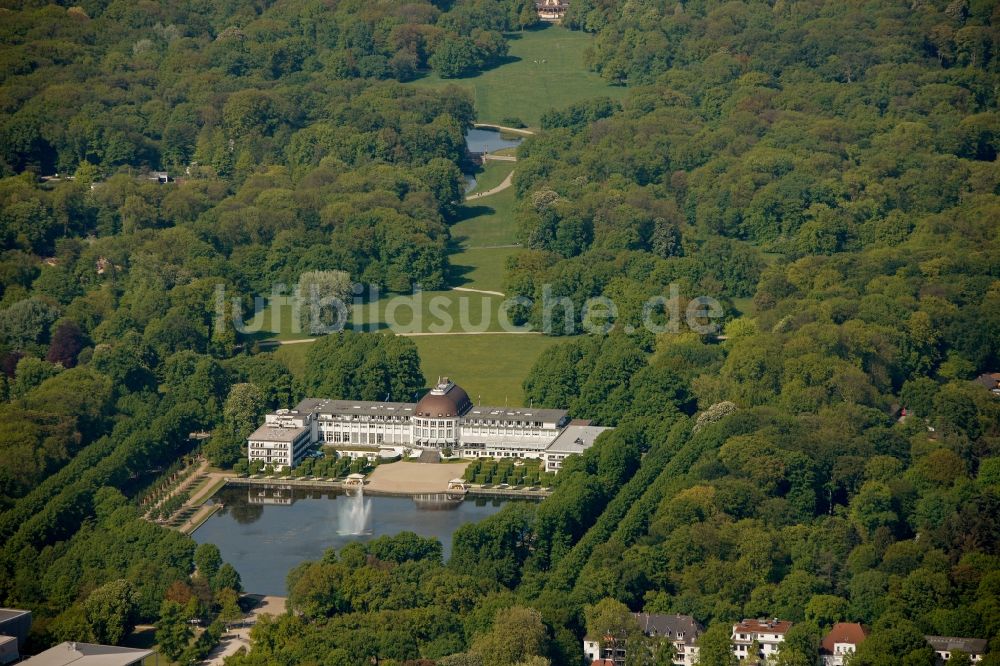 Bremen von oben - Parkhotel Bremen im gleichnamigen Bundesland