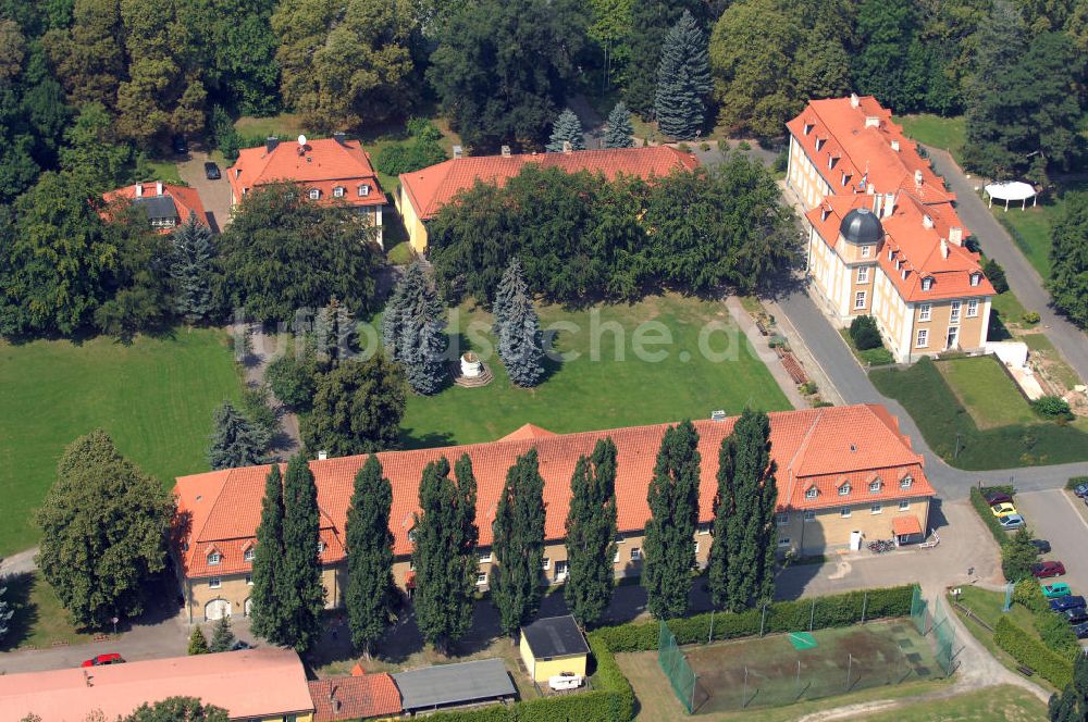 Luftbild Meisdorf - Parkhotel Schloß Meisdorf