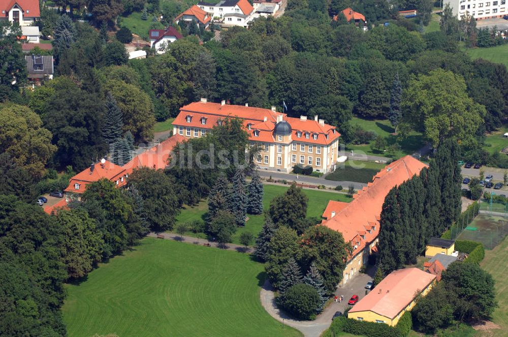 Luftbild Meisdorf - Parkhotel Schloß Meisdorf