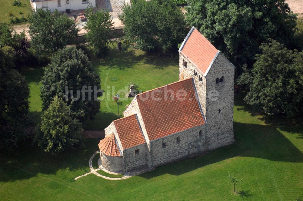 Seehausen (Börde) aus der Vogelperspektive: Paulskirche Seehausen/Börde