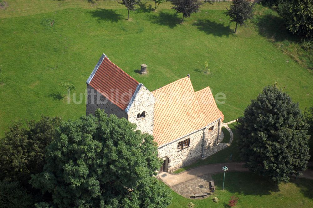 Seehausen (Börde) aus der Vogelperspektive: Paulskirche Seehausen/Börde