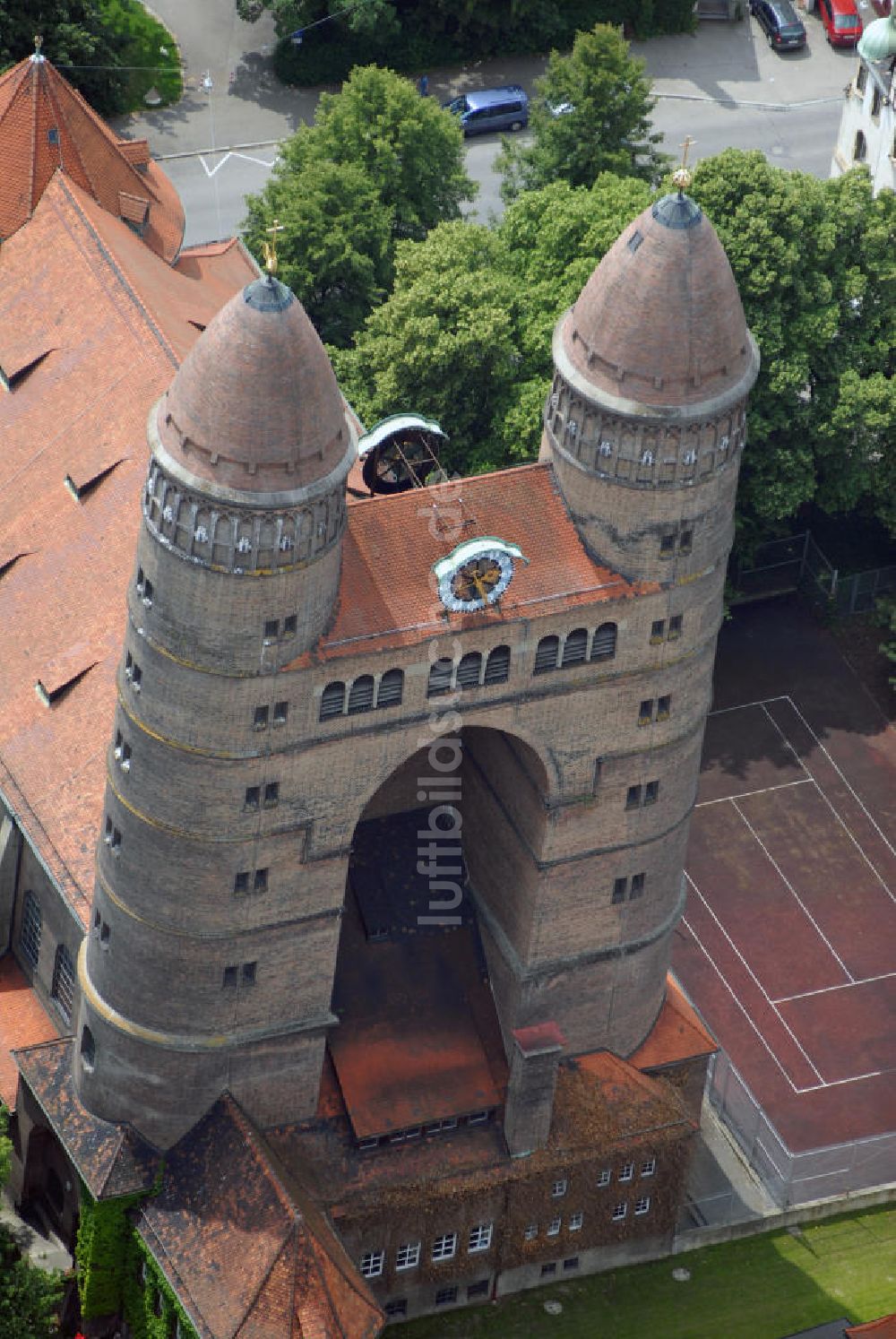 Luftaufnahme Ulm - Pauluskirche in Ulm