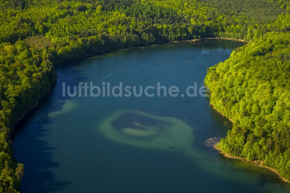 Luftbild Fürstenberg/Havel OT Steinförd - Peetschsee bei Steinförde in Fürstenberg/Havel im Bundesland Brandenburg