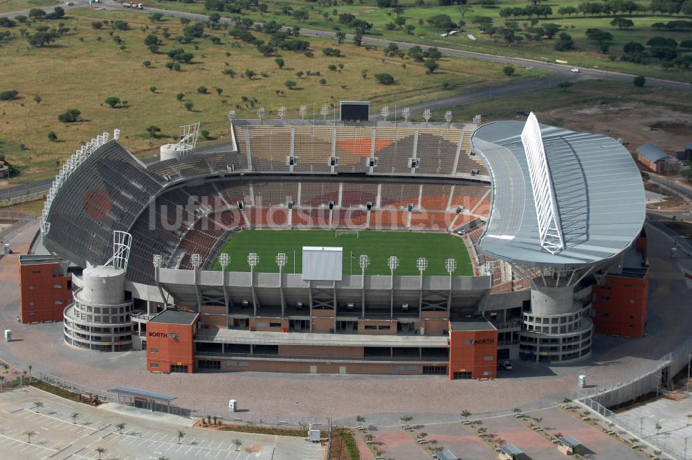 Luftbild Polokwane - Peter-Mokaba-Stadion / Stadium in Polokwane in Südafrika / South Africa