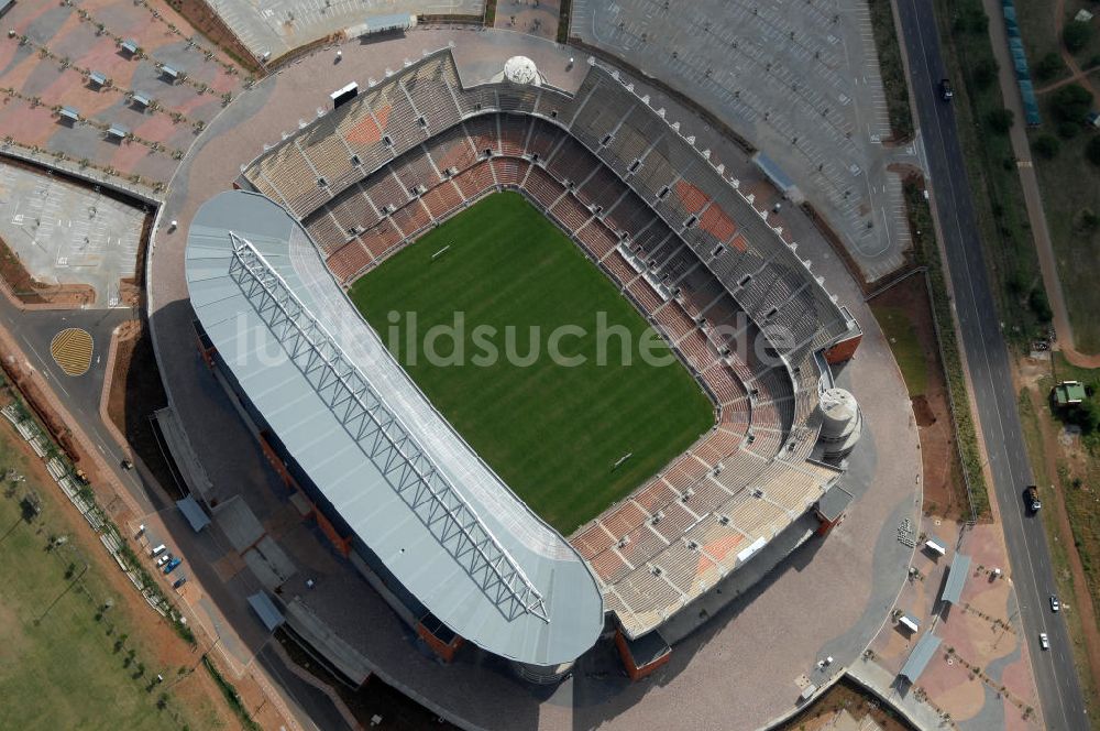 Polokwane aus der Vogelperspektive: Peter-Mokaba-Stadion / Stadium in Polokwane in Südafrika / South Africa