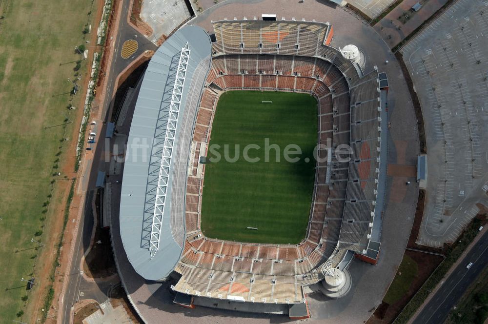 Luftbild Polokwane - Peter-Mokaba-Stadion / Stadium in Polokwane in Südafrika / South Africa