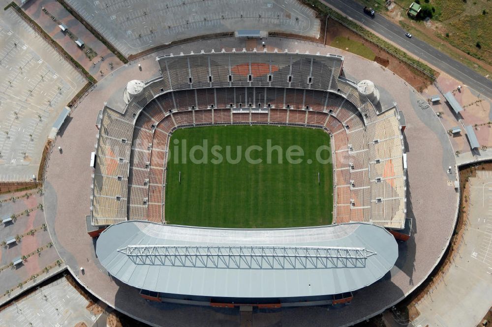 Luftaufnahme Polokwane - Peter-Mokaba-Stadion / Stadium in Polokwane in Südafrika / South Africa