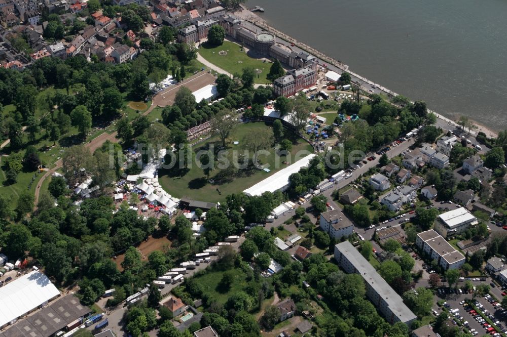 Luftaufnahme Wiesbaden - Pfingstturnier im Reitsport 2008 in Wiesbaden im Bundesland Hessen