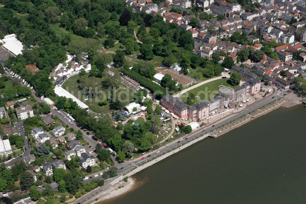 Wiesbaden aus der Vogelperspektive: Pfingstturnier im Reitsport 2008 in Wiesbaden im Bundesland Hessen