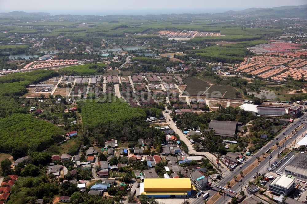 Si Sunthon von oben - Phanasin Park Ville 3 Village in Si Sunthon in Thailand