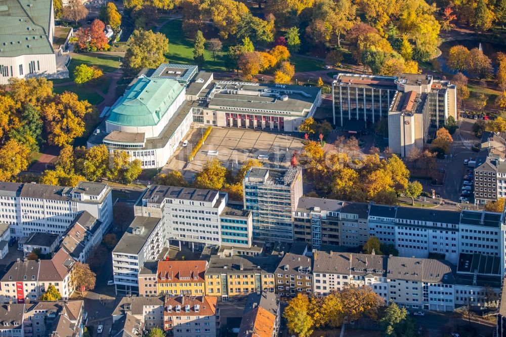 Luftbild Essen - Philharmonie in Essen im Bundesland Nordrhein-Westfalen