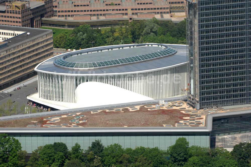 Luftbild Luxemburg - Philharmonie Luxembourg