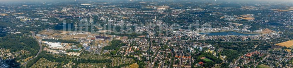 Dortmund von oben - PhoenixSee im Ortsteil Hörde in Dortmund im Bundesland Nordrhein-Westfalen, Deutschland