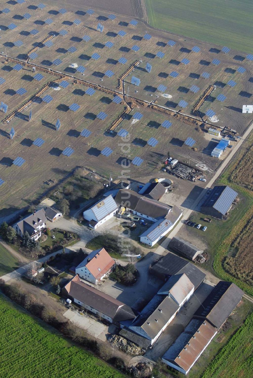 Luftbild Adelschlag - Photovoltaikanlage in Adelschlag