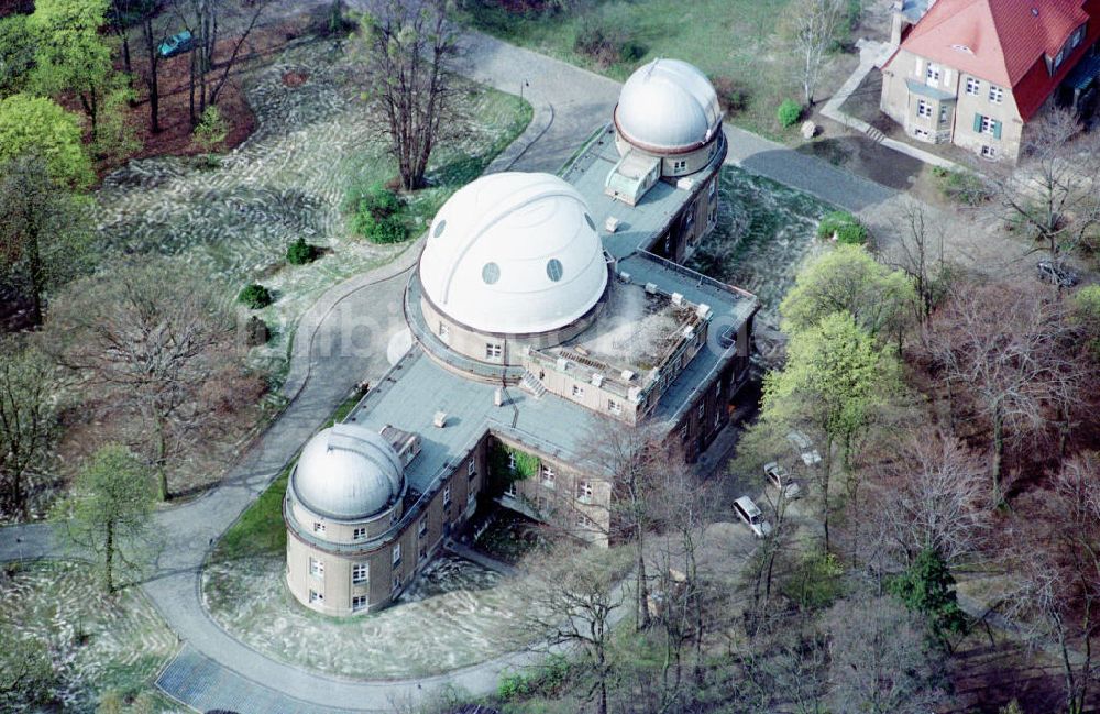 Potsdam-Babelsberg aus der Vogelperspektive: Planetarium Babelsberg.