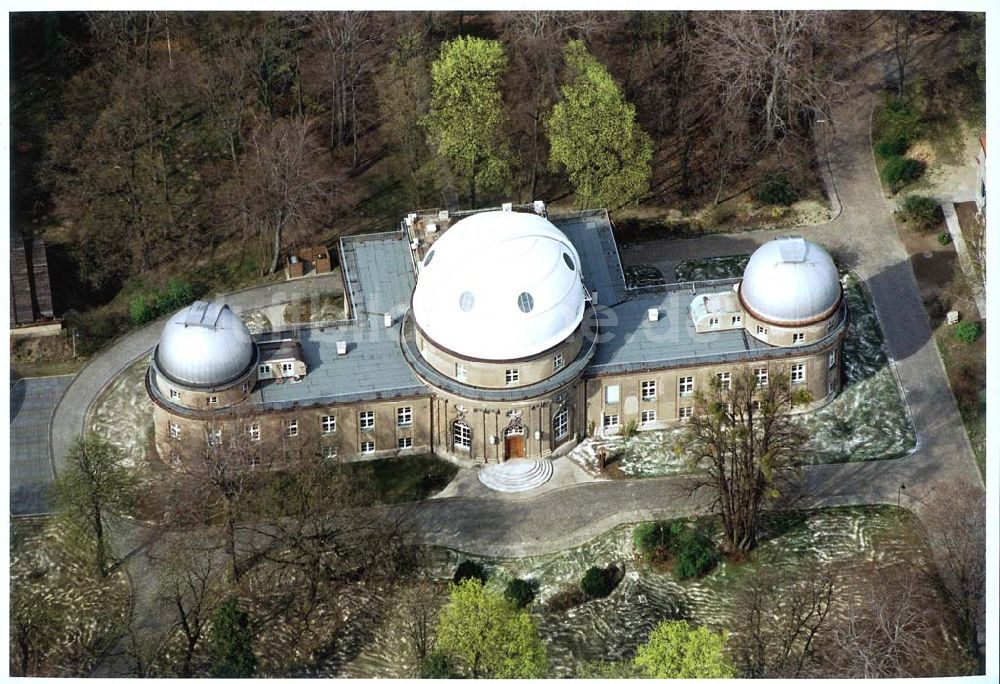 Luftaufnahme Potsdam-Babelsberg - Planetarium Babelsberg.