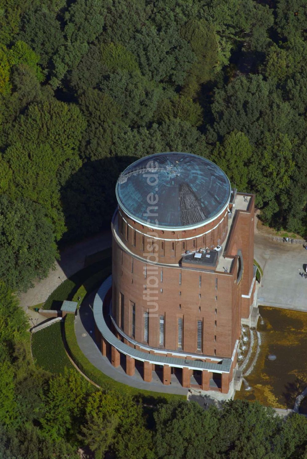 Luftbild Hamburg - Planetarium Hamburg