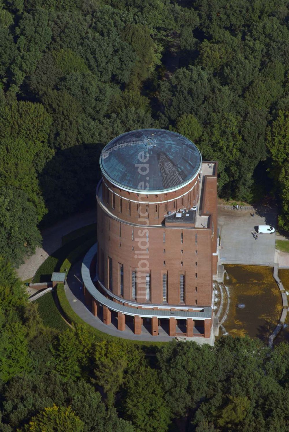 Hamburg aus der Vogelperspektive: Planetarium Hamburg