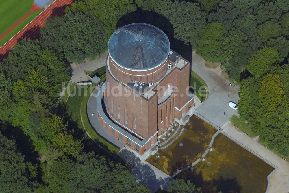 Hamburg von oben - Planetarium Hamburg