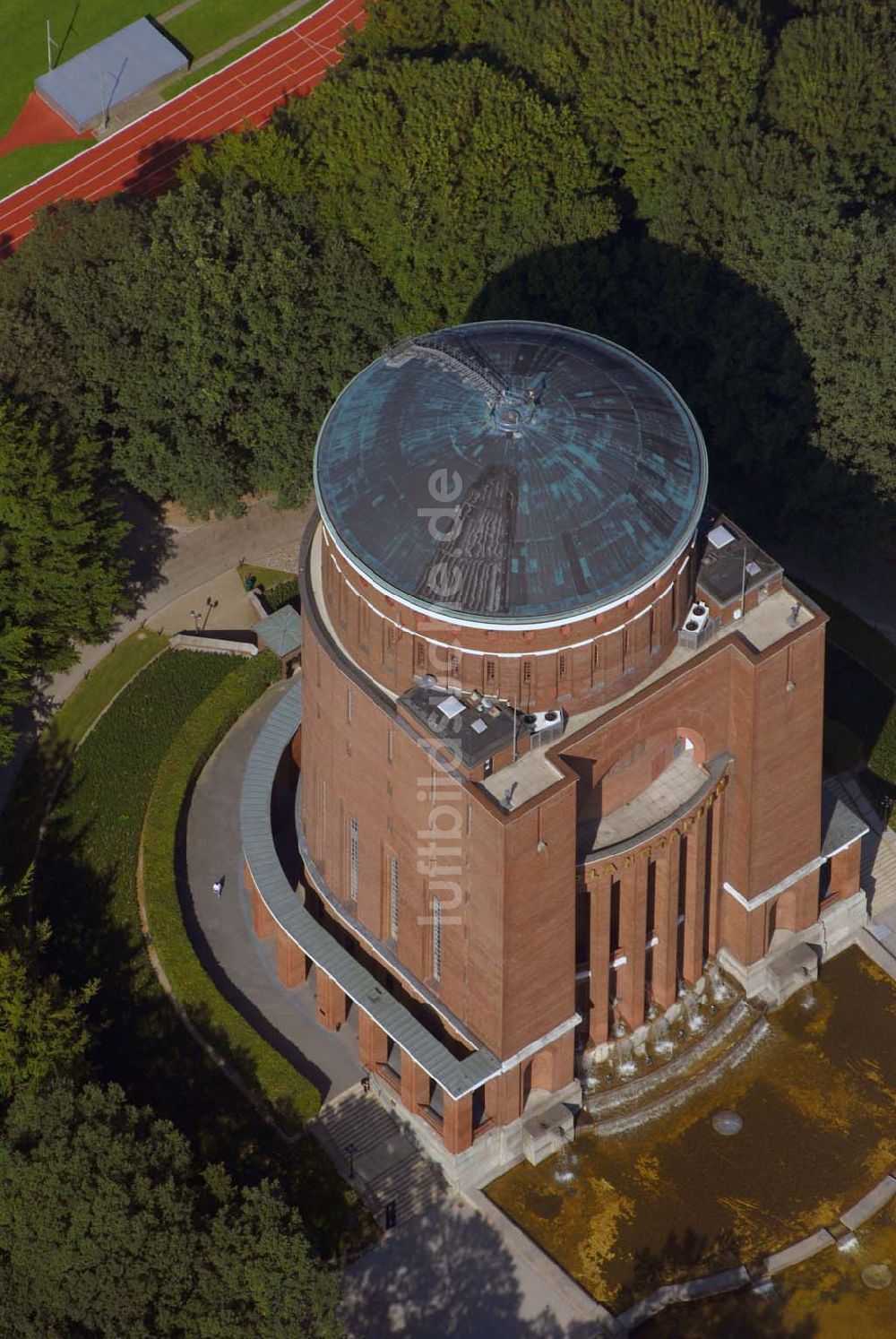 Hamburg aus der Vogelperspektive: Planetarium Hamburg