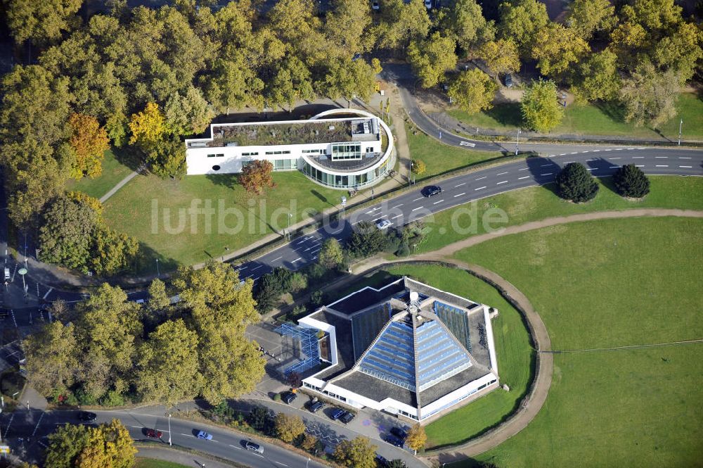 Luftbild Mannheim - Planetarium Mannheim