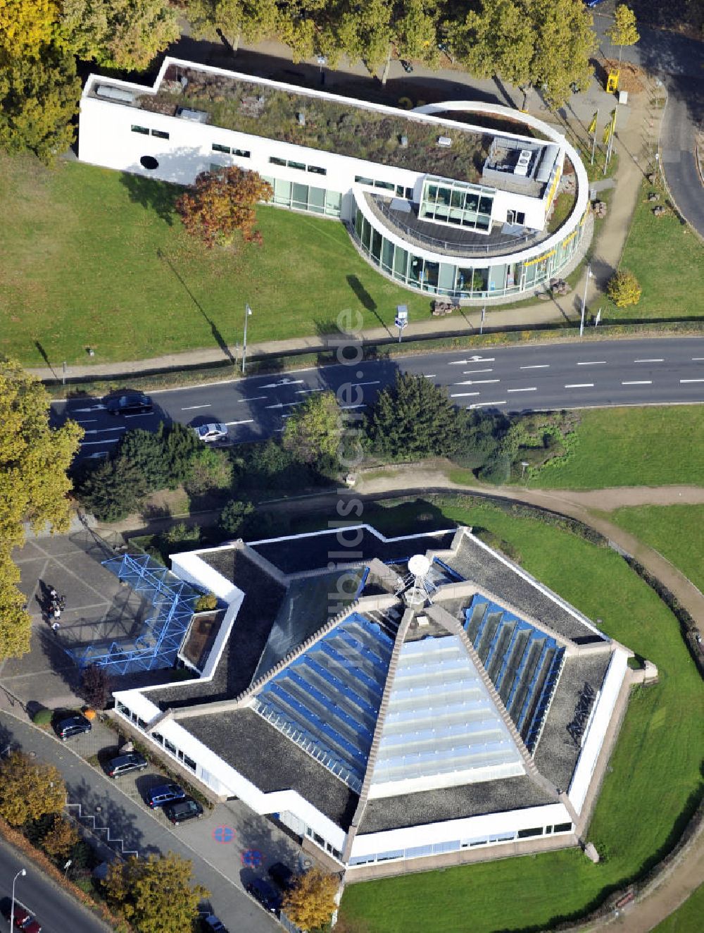 Mannheim aus der Vogelperspektive: Planetarium Mannheim