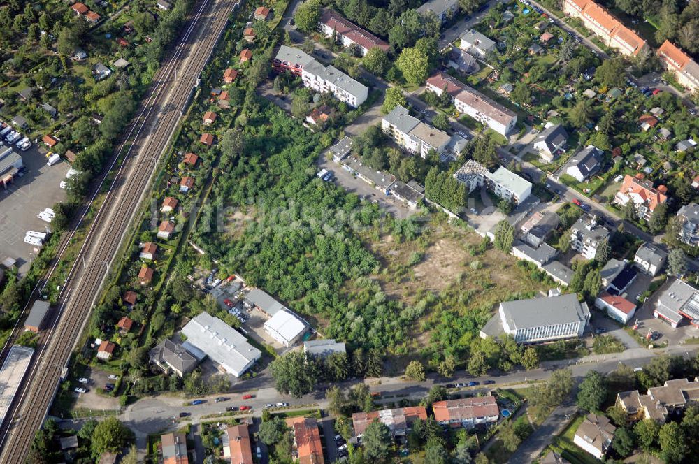 Berlin von oben - Planfläche an der Hildburghauser Strasse in Berlin-Lankwitz