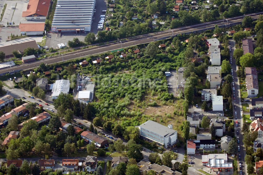 Berlin von oben - Planfläche an der Hildburghauser Strasse in Berlin-Lankwitz