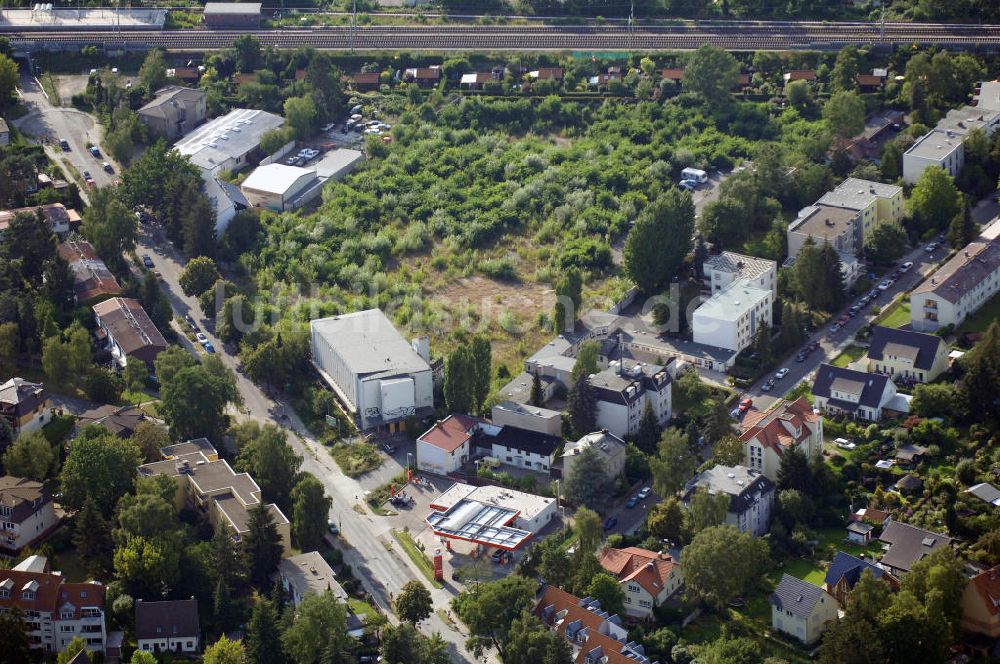 Berlin aus der Vogelperspektive: Planfläche an der Hildburghauser Strasse in Berlin-Lankwitz