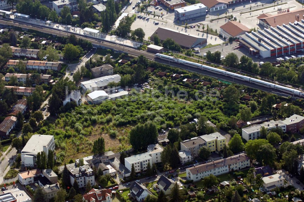 Luftaufnahme Berlin - Planfläche an der Hildburghauser Strasse in Berlin-Lankwitz