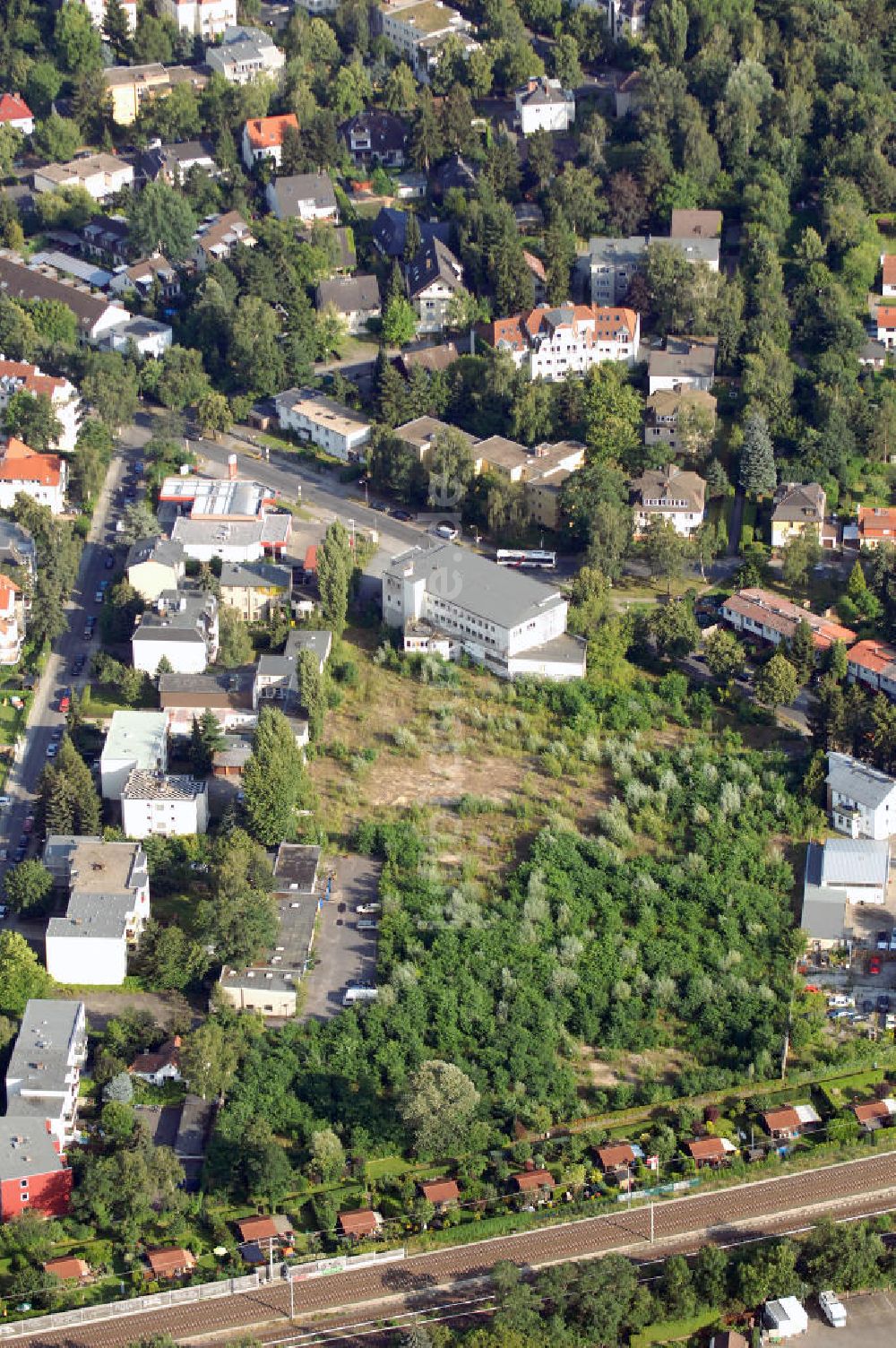 Luftaufnahme Berlin - Planfläche an der Hildburghauser Strasse in Berlin-Lankwitz