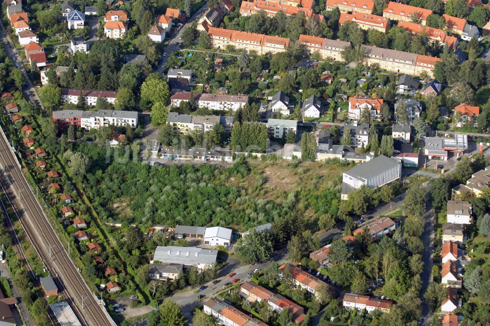 Berlin von oben - Planfläche an der Hildburghauser Strasse in Berlin-Lankwitz