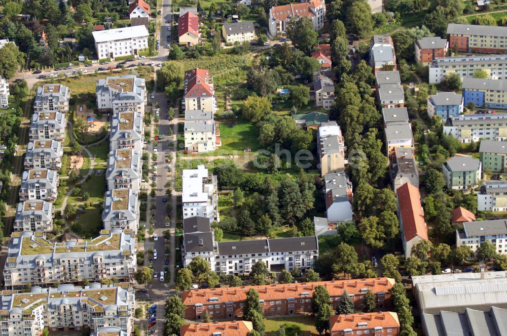 Berlin von oben - Planfläche an der Waldemarstraße in Berlin-Niederschönhausen