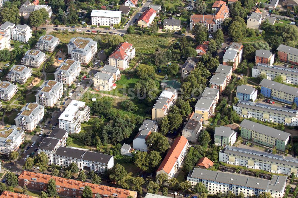 Luftbild Berlin - Planfläche an der Waldemarstraße in Berlin-Niederschönhausen