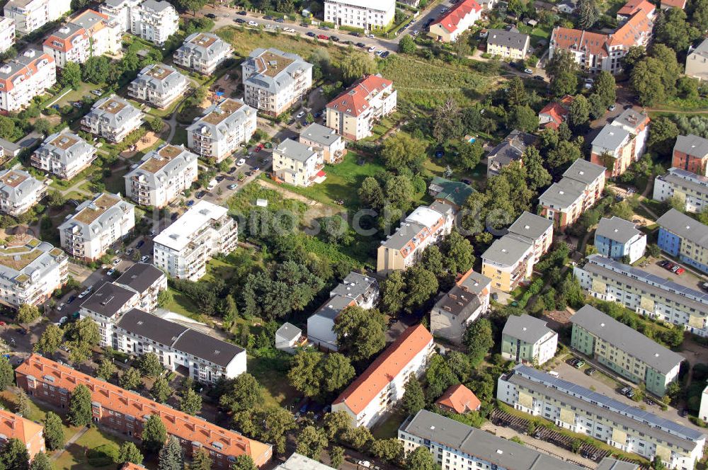 Luftaufnahme Berlin - Planfläche an der Waldemarstraße in Berlin-Niederschönhausen