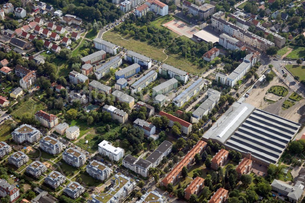 Luftbild Berlin - Planfläche an der Waldemarstraße in Berlin-Niederschönhausen