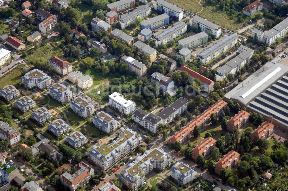 Luftaufnahme Berlin - Planfläche an der Waldemarstraße in Berlin-Niederschönhausen