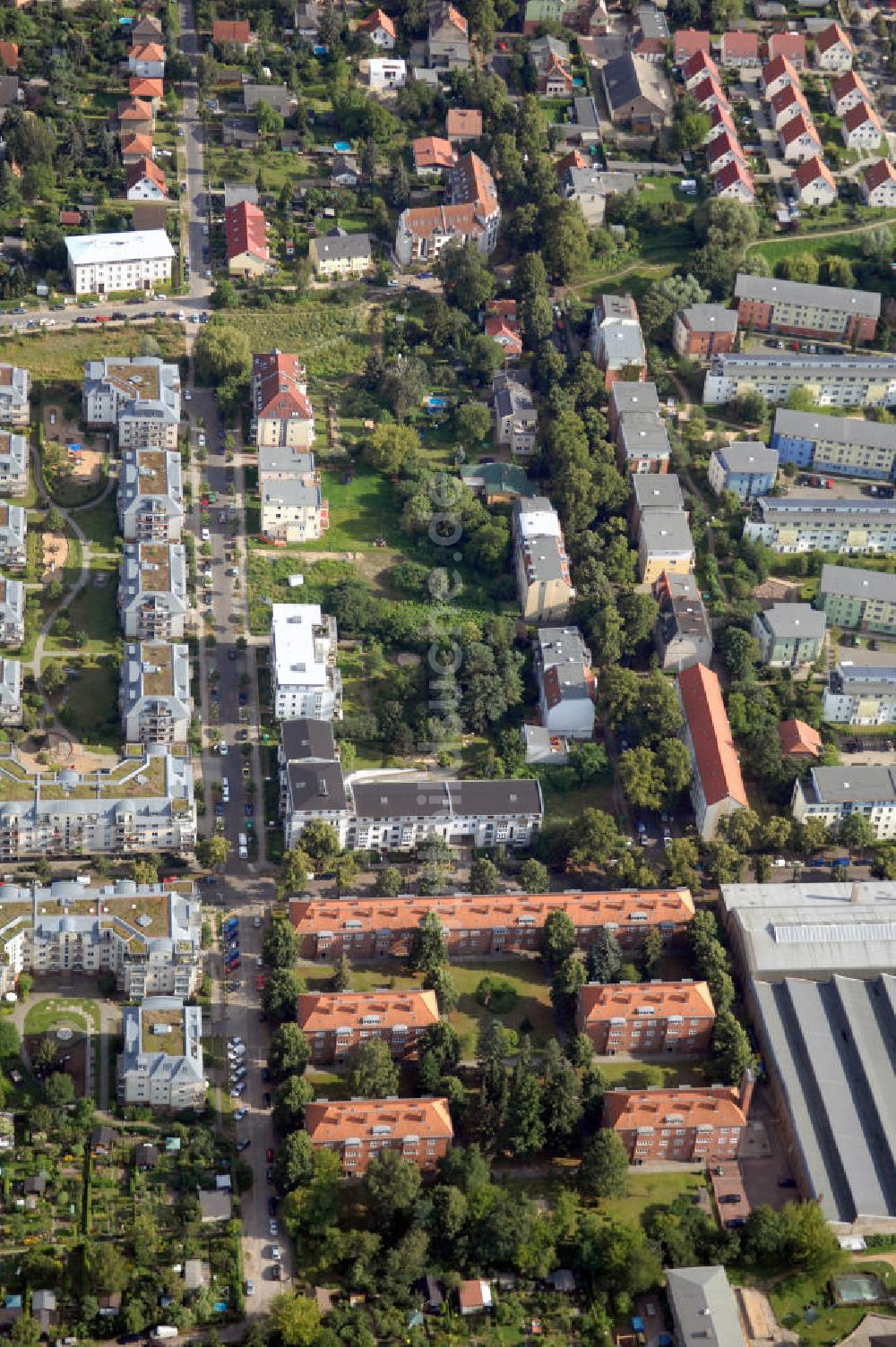 Berlin von oben - Planfläche an der Waldemarstraße in Berlin-Niederschönhausen