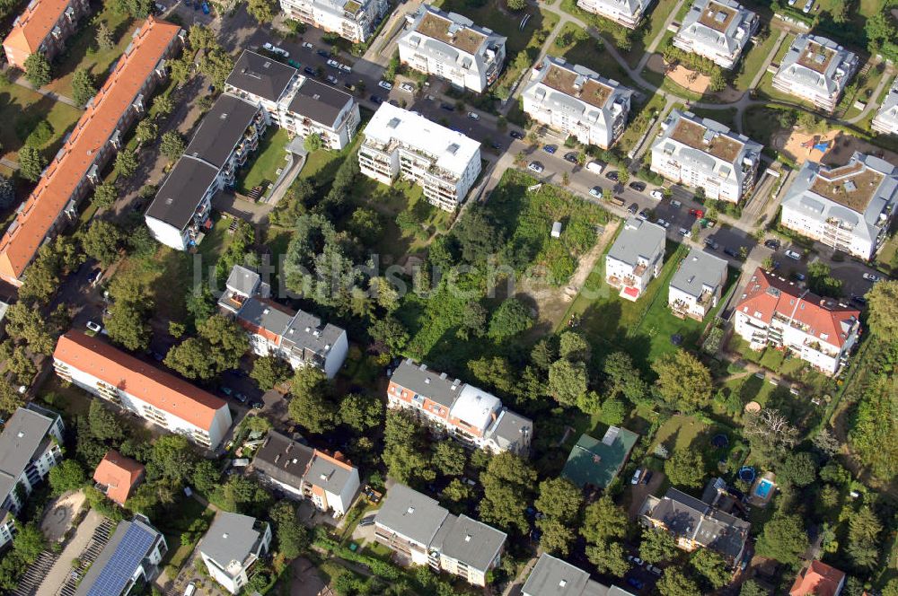 Luftbild Berlin - Planfläche an der Waldemarstraße in Berlin-Niederschönhausen