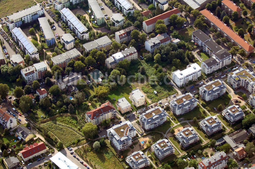 Berlin von oben - Planfläche an der Waldemarstraße in Berlin-Niederschönhausen