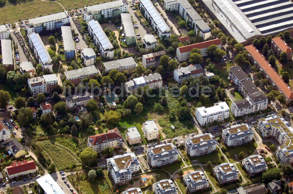 Berlin aus der Vogelperspektive: Planfläche an der Waldemarstraße in Berlin-Niederschönhausen