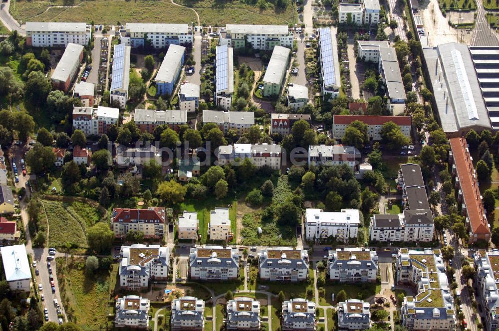 Luftbild Berlin - Planfläche an der Waldemarstraße in Berlin-Niederschönhausen